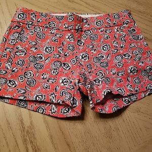 J. CREW factory printed shorts